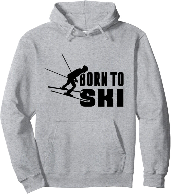Born to Ski Pullover Hoodie