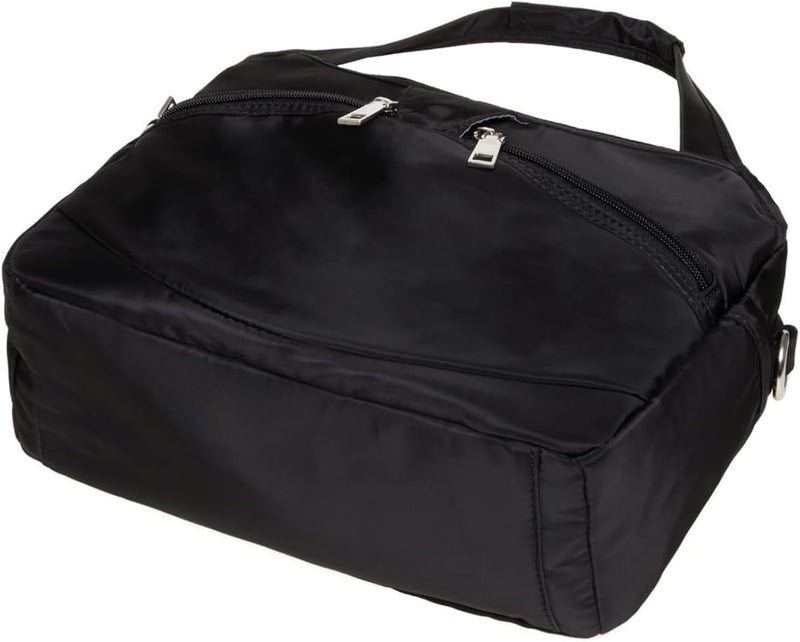 KAUKKO Leichte Damen Umhängetasche Nylon - Handtasche Top Griff Henkel - Tasche Beuteltasche Mittelg