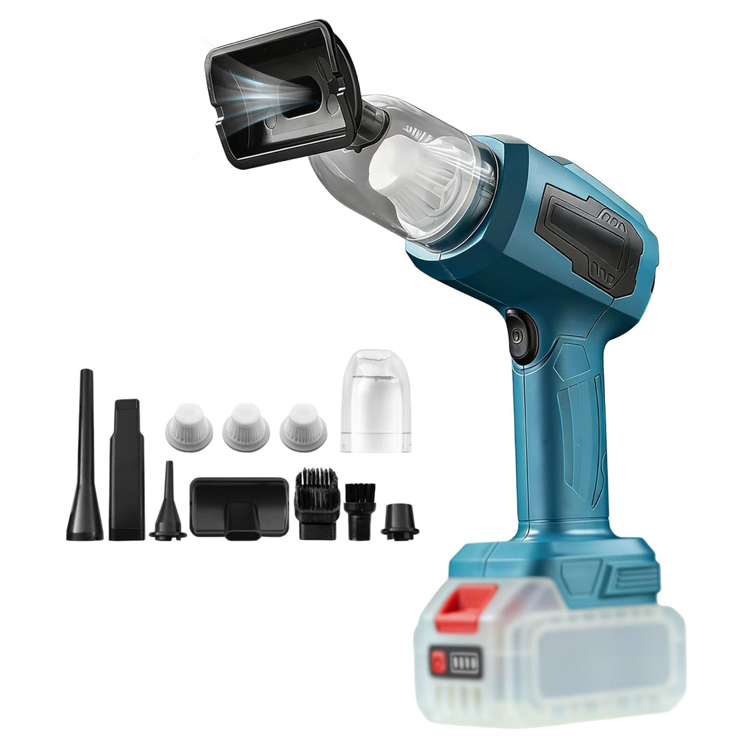 Mini Gebläse Für Makita 18V Akku, Akkus-Laubbläser Kabellos, Tragbar Staubbläser, Mini-Jet-Trockenge