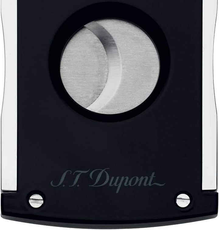 Zigarrenschneider ST Dupont Maxi Jet Black Lacquer Schwarz, Schwarz