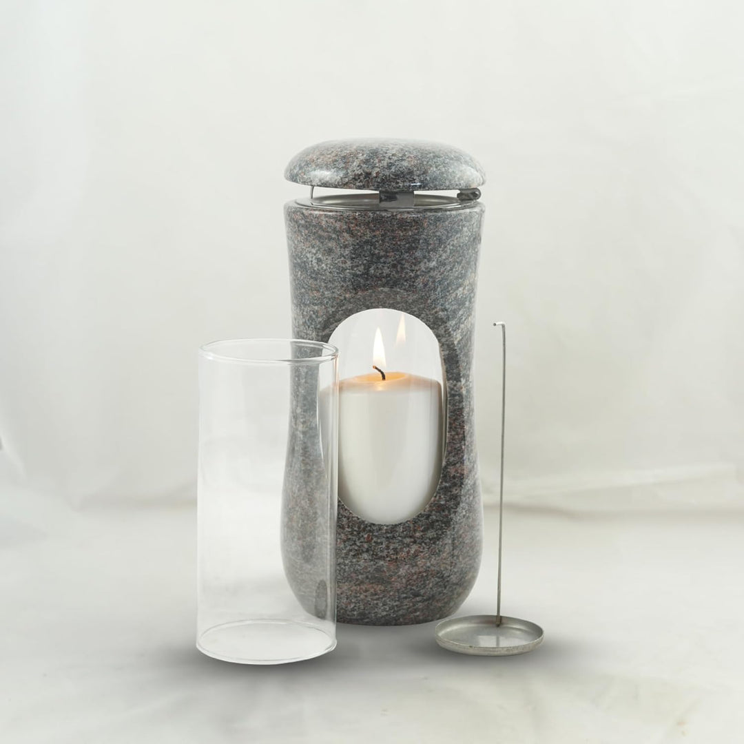designgrab Design small Grablampe aus Granit Himalaya