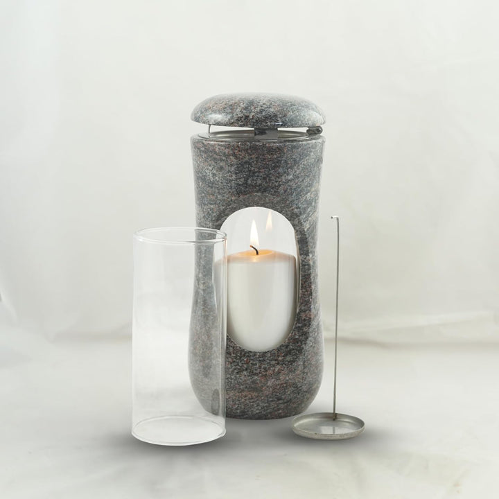 designgrab Design small Grablampe aus Granit Himalaya