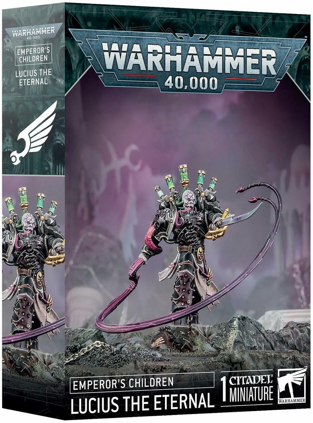 Games Workshop - Warhammer 40.000 - Kaiserkinder: Lucius der Ewige, rot