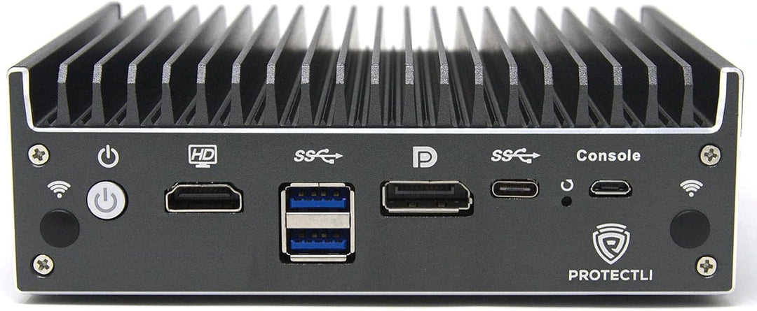 Protectli Vault Pro VP2410-4 Port, Firewall Micro Appliance/Mini PC - Celeron J4125, DDR4 RAM, M.2 S