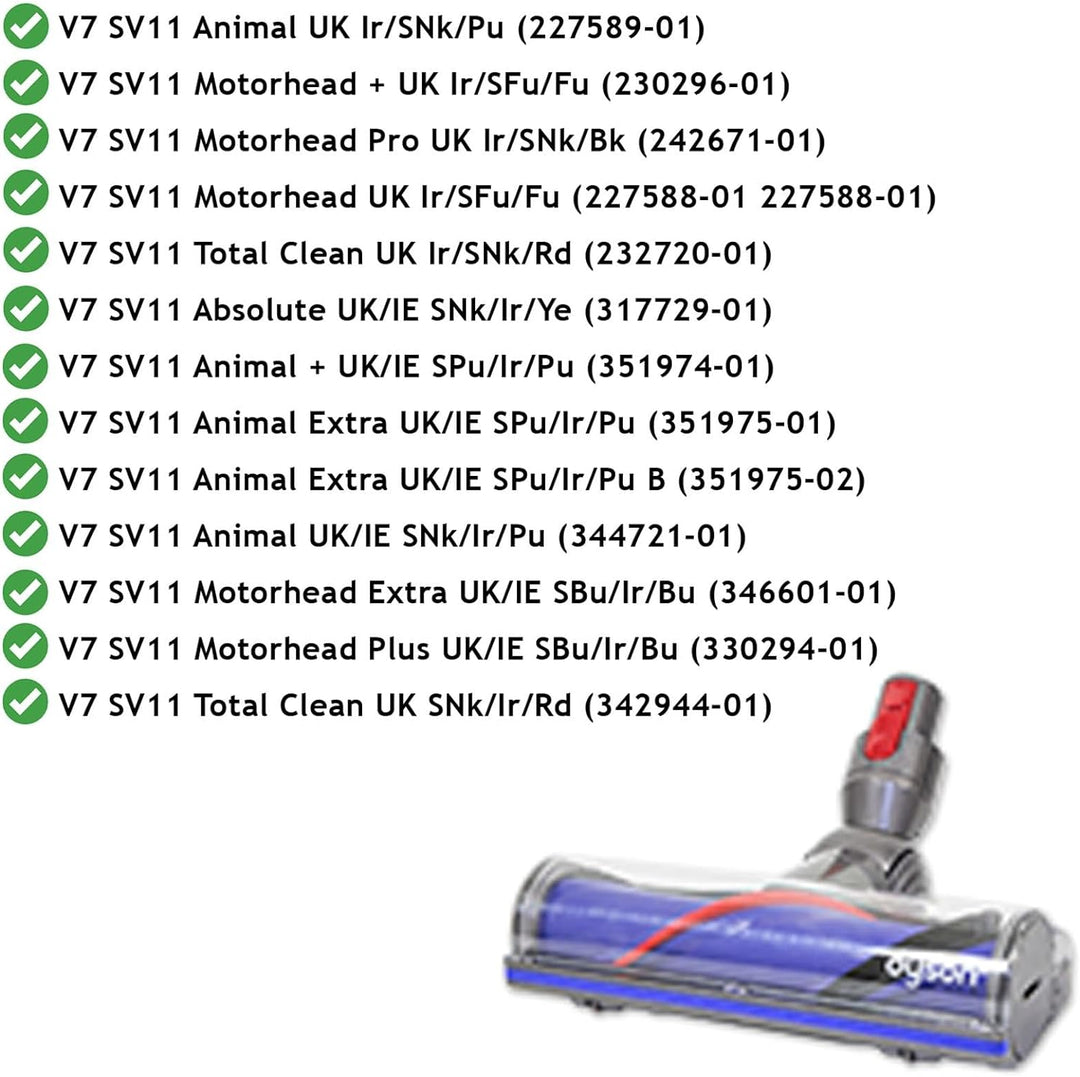 Dyson 968266-02 V7 Motorkopf-Reinigungskopf mit Schnellentriegelung