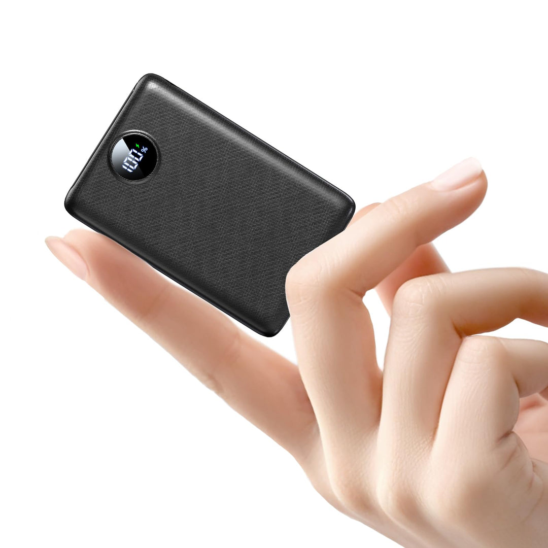 Power Bank 20000mAh, 22.5 W Mini PowerBank USB-C Input & Output, PD 3.0 QC 3.0 External Mobile Phone