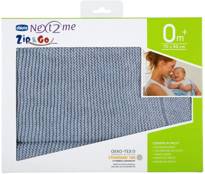 Chicco 09010990910990 STRICKDECKE, grau Grau 1 Stück (1er Pack), Grau 1 Stück (1er Pack)