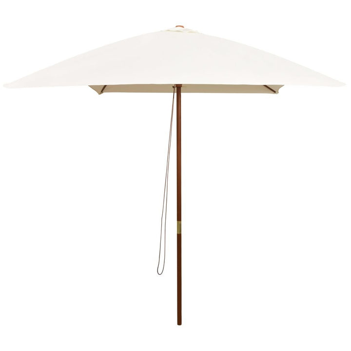 Tidyard Sonnenschirm Gartenschirm Balkonschirm Sonnenschutz Schirm Terrassenschirm 200 x 300 cm Hart