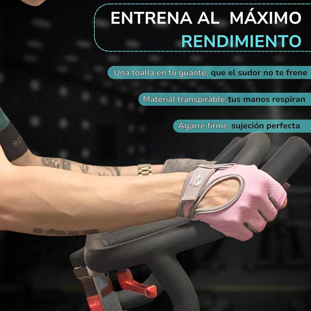 Fitnesshandschuhe | Crossfit-Handschuhe für Damen und Herren, atmungsaktiv, rutschfest und gepolster