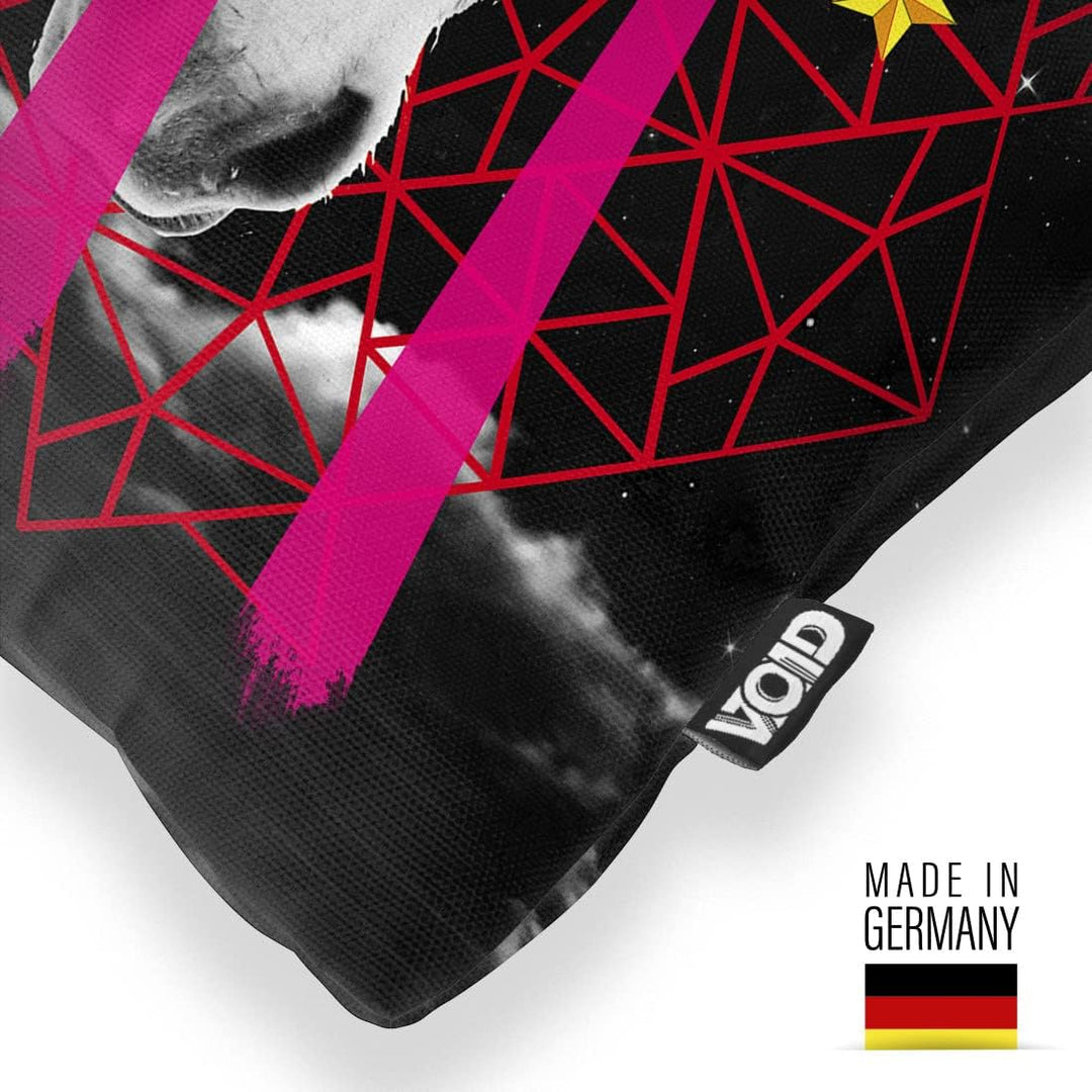 VOID Unicorn Laser Head Einhorn Kissenbezug Kissenhülle Outdoor Indoor Pferdekopf Trash, Kissen Grös