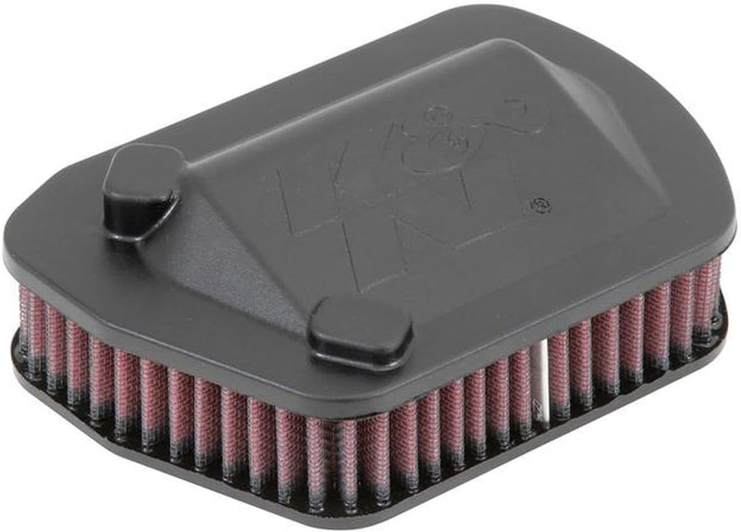 K&N YA-9514 Motorrad Luftfilter, Rot