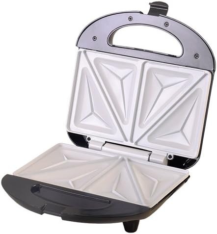 Camry CR 3018 Sandwichmaker, 700, Schwarz/silberfarben, Keramik