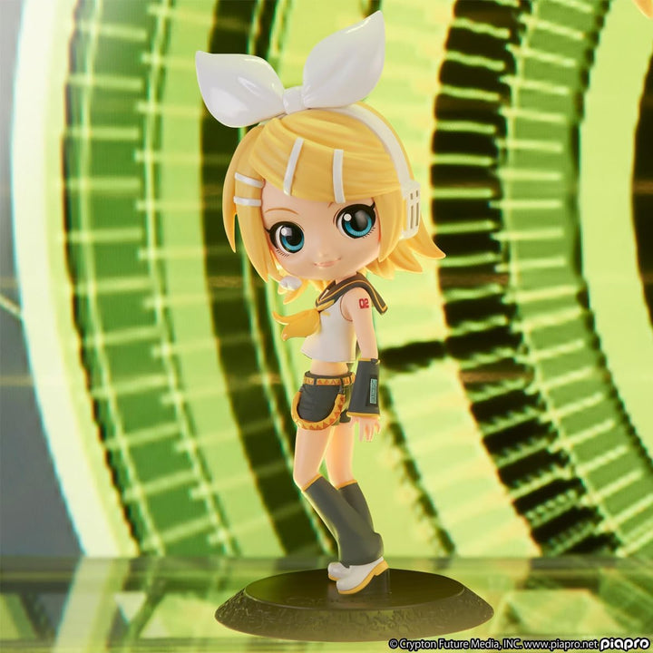 Banpresto Figur Rin Kagamine Q posket 14cm Modern Kagamine Rin (Ver. A), Modern Kagamine Rin (Ver. A