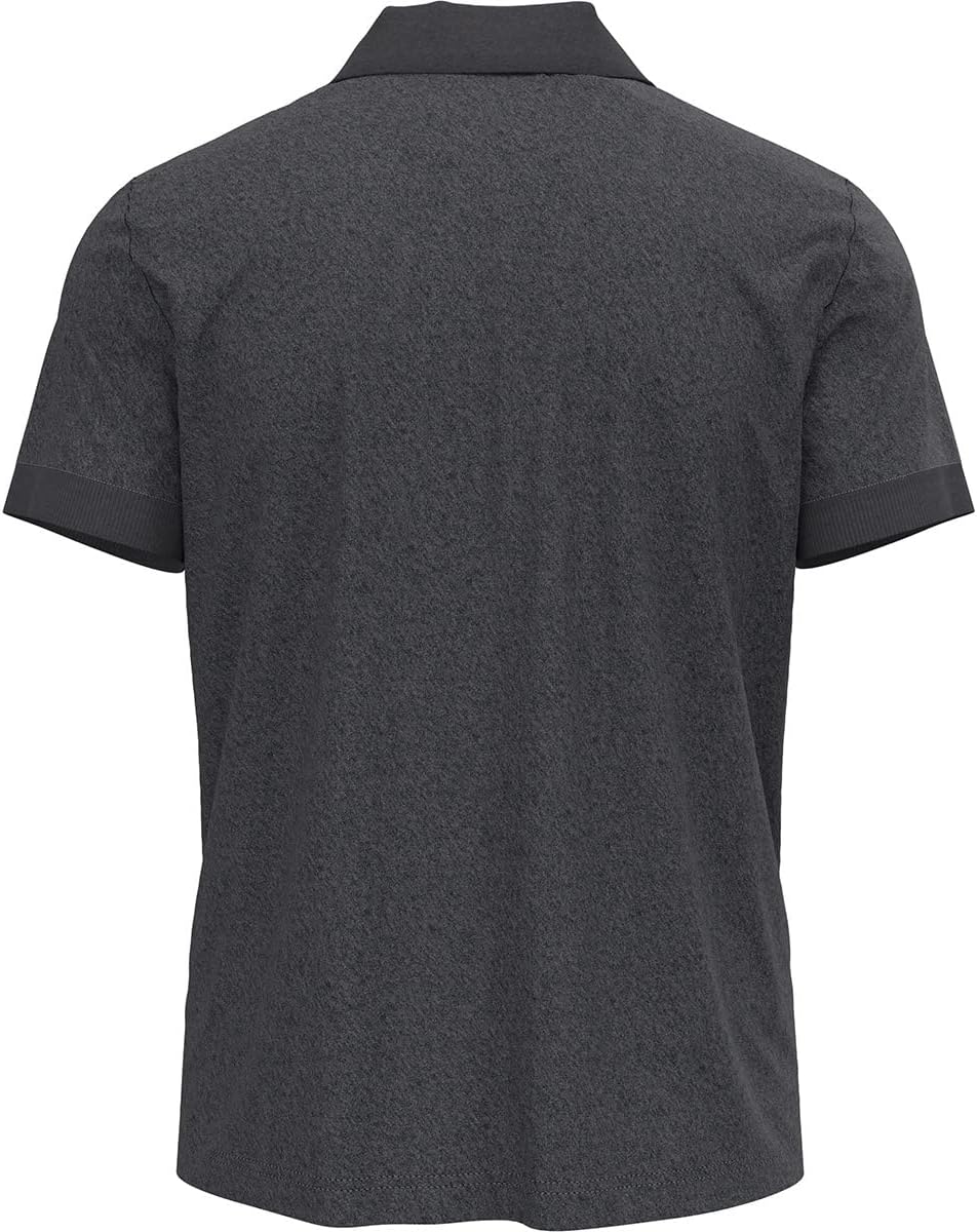 Odlo Herren Nikko_550312 Kurzarm Polo Shirt XL Odlo Graphite Grey Melange, XL Odlo Graphite Grey Mel