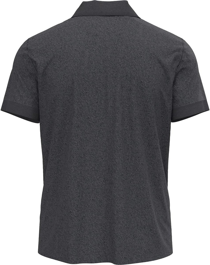 Odlo Herren Nikko_550312 Kurzarm Polo Shirt XL Odlo Graphite Grey Melange, XL Odlo Graphite Grey Mel