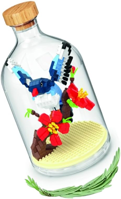 WiseHawk Bausatz mit Miniaturblöcken zum BAU von Insekten und kleinen Tieren. Inklusive Methacrylat-