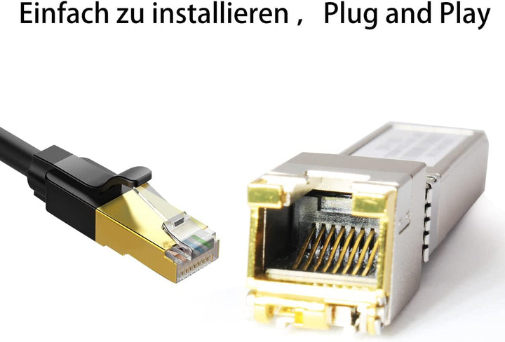 4PCS 1000BASE-T Gigabit SFP auf RJ45 Kupfer Ethernet Modular Transceiver für Cisco,Meraki,Ubiquiti,D