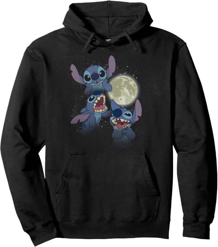 Disney Lilo & Stitch Moonlight Collage Pullover Hoodie
