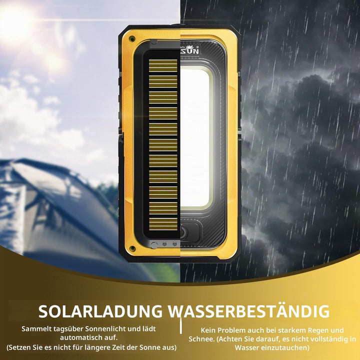 WARSUN Arbeitsleuchte LED COB KFZ Werkstattlampe Wiederaufladbare Akku Werkstatt Handlampe mit Magne