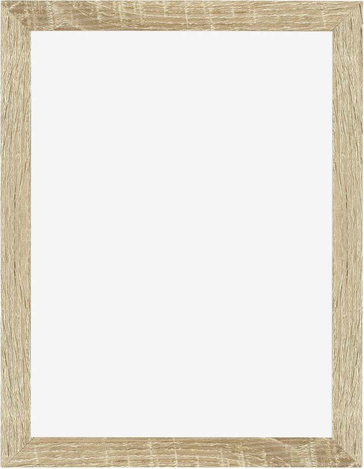 yd. Your Decoration - Bilderrahmen 75x100 cm - Sonoma Eiche - Bilderrahmen aus MDF mit Acrylglas - A