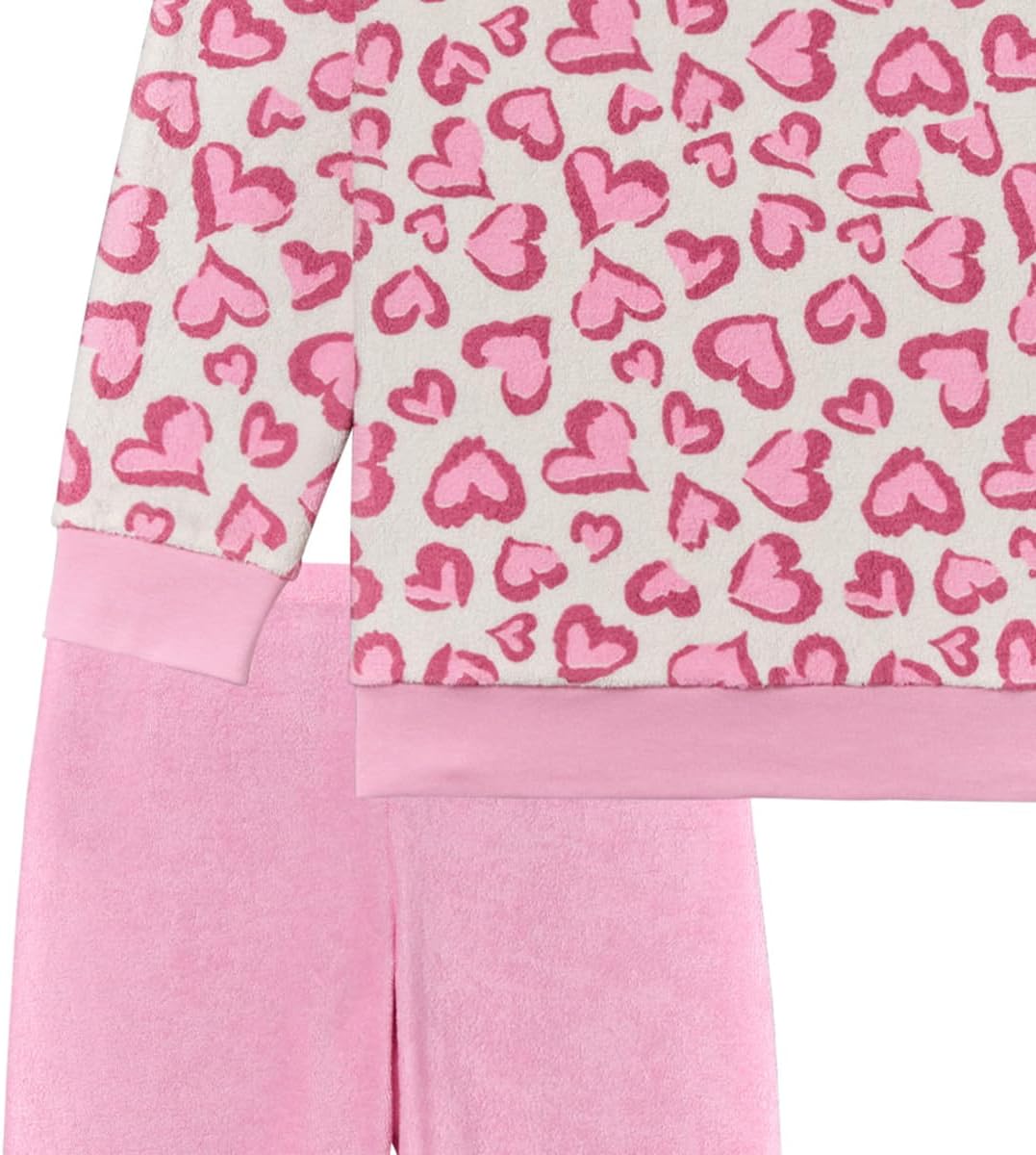 Schiesser Mädchen Schlafanzug Set Pyjama warme Qualitäten Frottee - Fleece - Interlock - Grösse 92 b