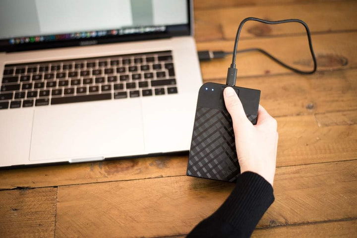 Verbatim Fingerprint Secure, 1 TB, Schwarz, Externe Festplatte mit Fingerabdruckscanner, USB 3.1 GEN