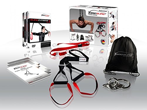 Pro Paket Schlingentrainer 2019 mit Sling Trainer DVD, Türanker - Made in Germany