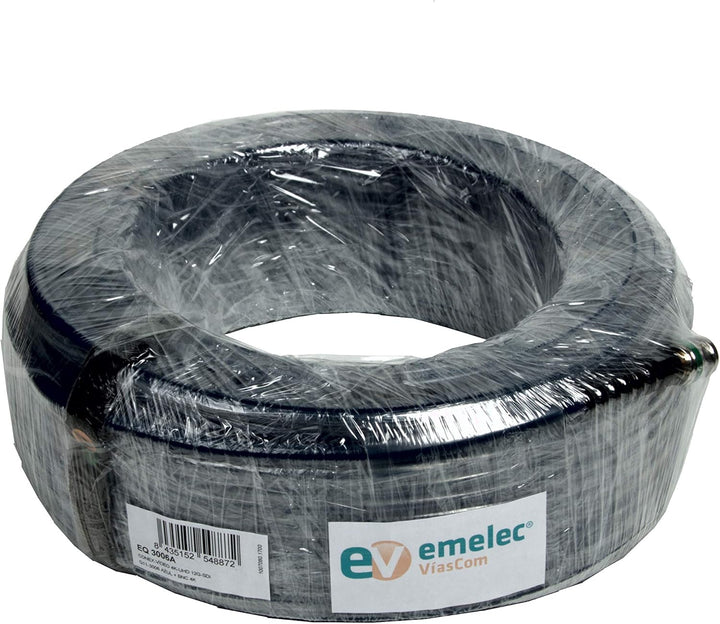 EQ3006A/0500 – 50,0 m 4K-UHD 12G-SDI (0,80/3,75/6,00) mit BNC 4K-UHD – einreihiger Leiter – Blau – F