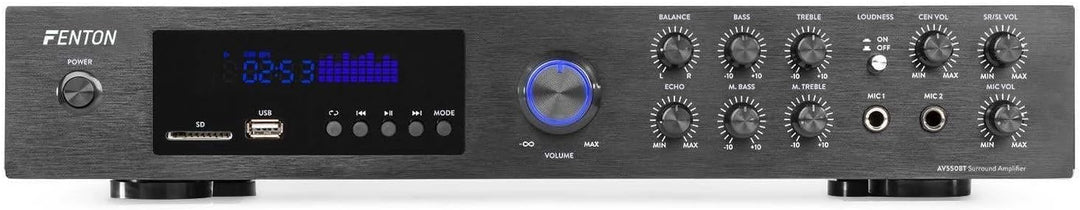 Fenton Home Cinema Surround Set met o.a. Bluetooth - 510W - Zwart