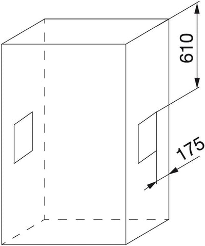 Emuca - Kleiderlift für Schrank, Ausziehbarer Kleiderlift 830-1150mm Breite, Schrankinnenseiten Mont