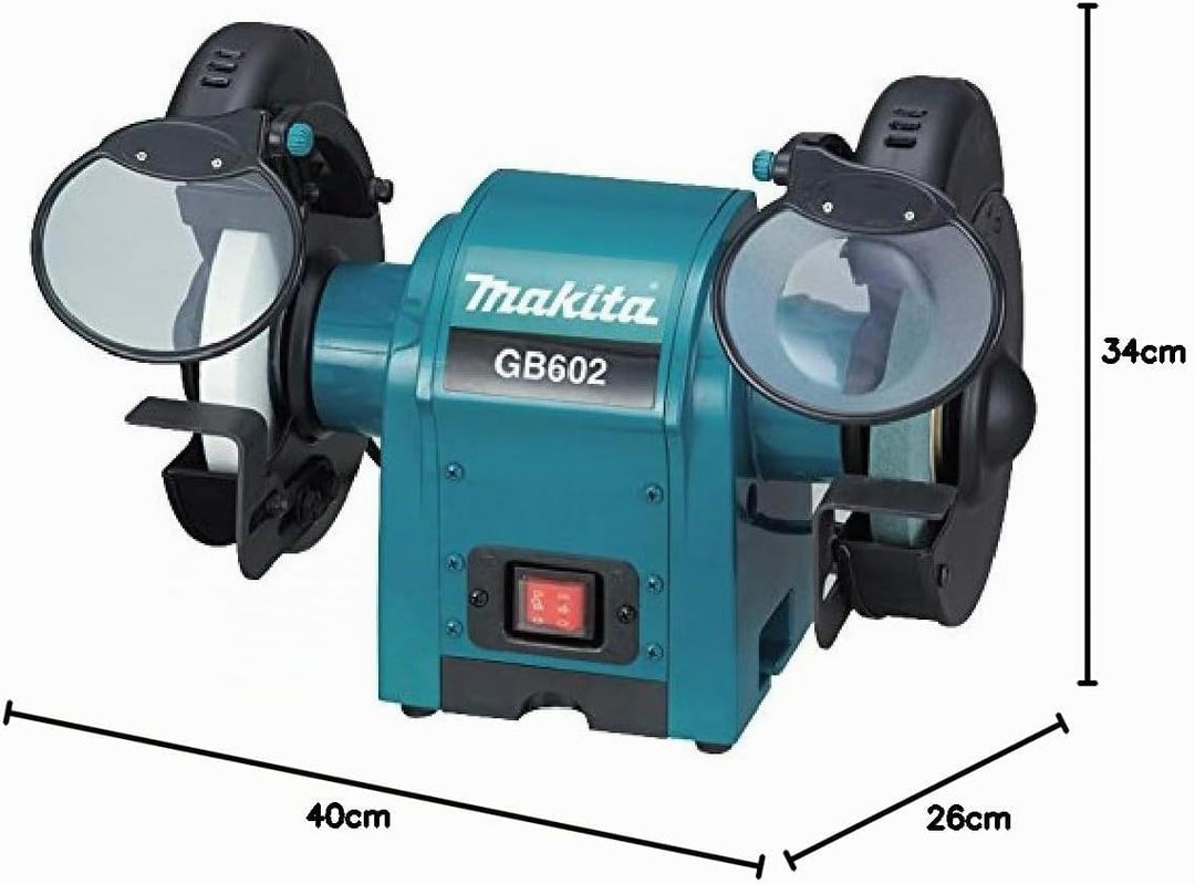 Makita GB602 Doppelschleifbock 150 mm, Schwarz