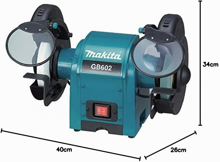 Makita GB602 Doppelschleifbock 150 mm, Schwarz