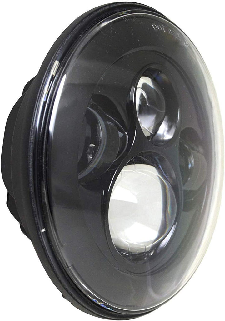 SXMA 7 '' Black Daymaker LED-Scheinwerfer-Versammlung Runde Lo/Hi Beam LED Scheinwerfer Scheinwerfer