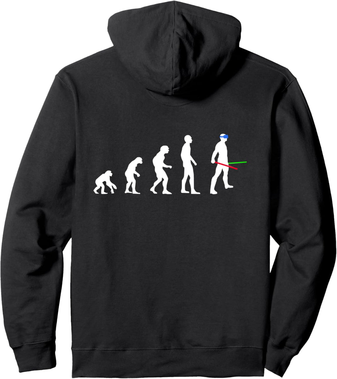 VR Evolution Virtual Reality I Lustiges Gamer Pullover Hoodie