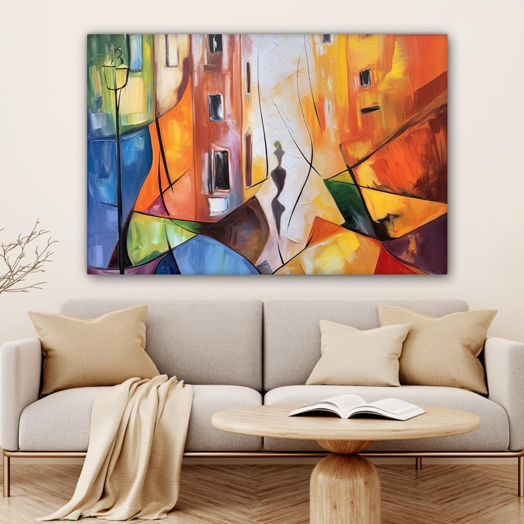 MuchoWow© Leinwandbild Gross 120x80 cm XXL Dekoration Wohnzimmer Bilder Aufhängen Wall Decoration Li