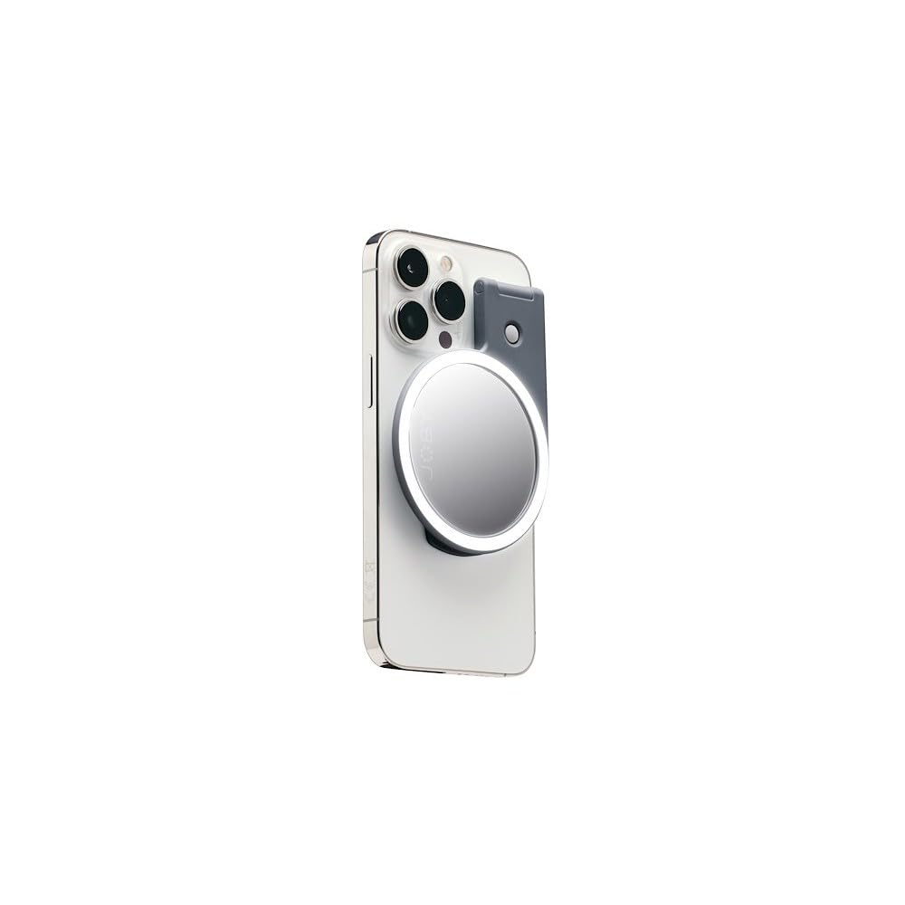 JOBY Beamo Ringlicht, Kompatibel mit MagSafe, LED Ringlicht, Mit Jedem Smartphone Nutzbar Dank des M