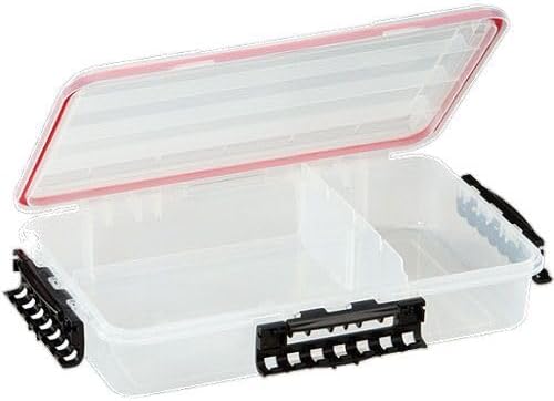 Plano 3741 Tiefe wasserdichte Aufbewahrung, transparent, 35,6 x 22,9 x 7,3 cm 3700 Massenspeicher, 3