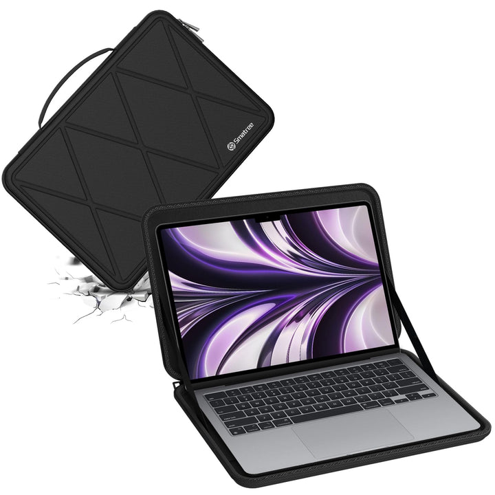 Smatree Hard Eva Schutzhülle Tasche Kompatibel für 13,6 Zoll Apple MacBook Air M4 2025,M3 2024/A3113