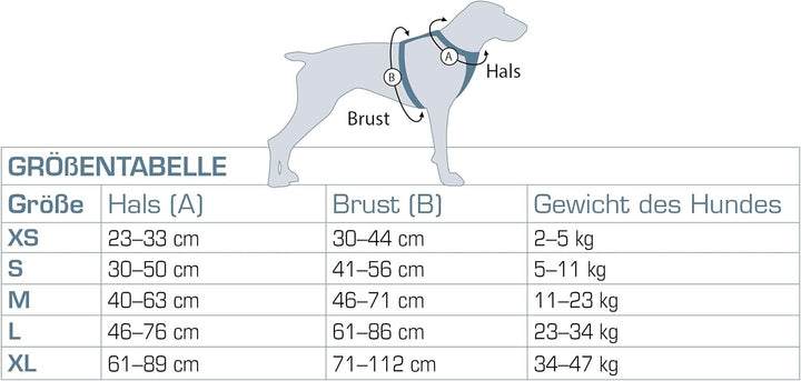 Kurgo Tru-Fit Hundegeschirr, Crash-Test-erprobtes Auto-Sicherheitsgurt, Für Hunde von 2 bis 5 kg, Gr