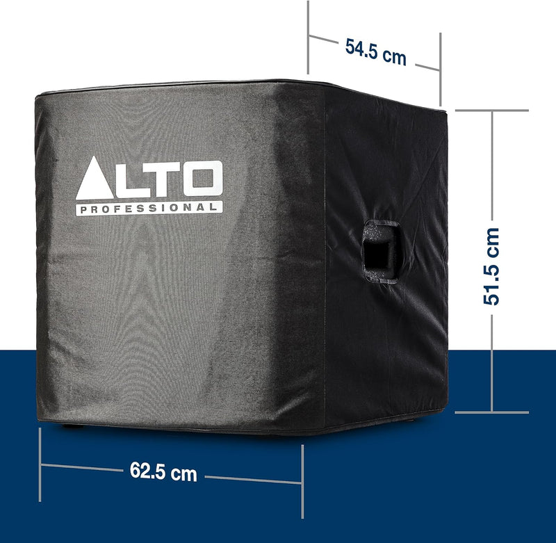 ALTO PROFESSIONAL TS15S und TS15S Cover - 2500W 15-Zoll Subwoofer, aktiver PA-Lautsprecher mit 6 DSP