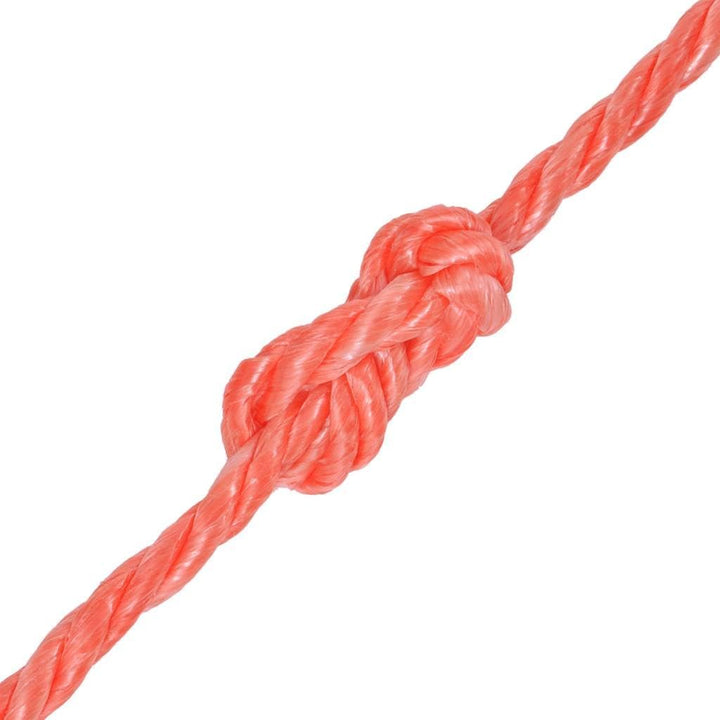 vidaXL Polypropylenseil 16mm 100m Orange PP Seil Schnur Flechtleine Tauwerk 16 mm/ 100 m Orange, 16