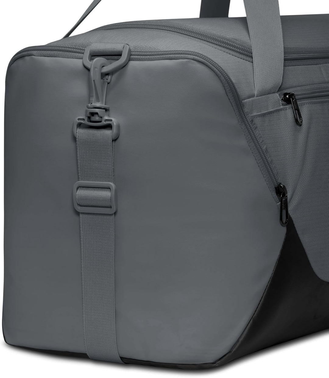 Nike Unisex Brsla S Duff - X Sporttasche Einheitsgrösse Smoke Grey/Black/White, Einheitsgrösse Smoke