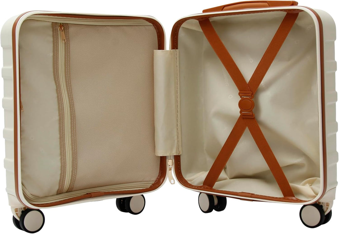 Cabin Max Anode 30L 45x36x20 cm Handgepäck Koffer – leicht, Hartschale, 4 Räder, Leichtes Handgepäck