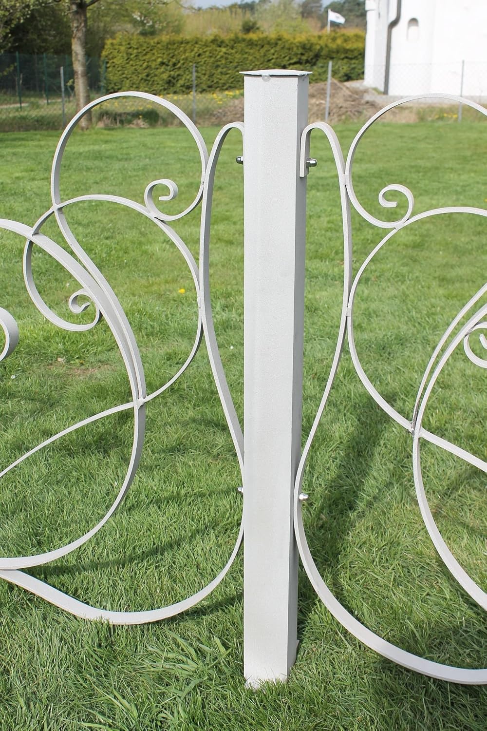 Pfosten aus Aluminium Gartenzaun 80 cm Zaunelemente Aluzaun Alu Pfosten, Pfosten