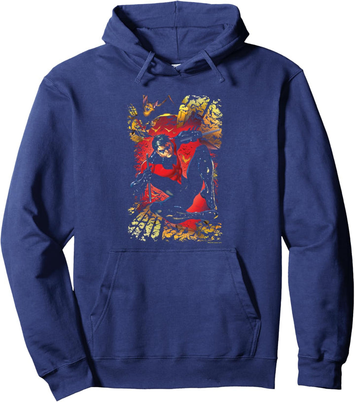 Batman Nightwing New 52 Cover #1 Pullover Hoodie