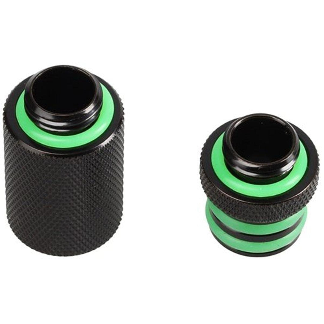 Bitspower Schnellverschluss Set 1/4 Zoll - extra lang, matt black