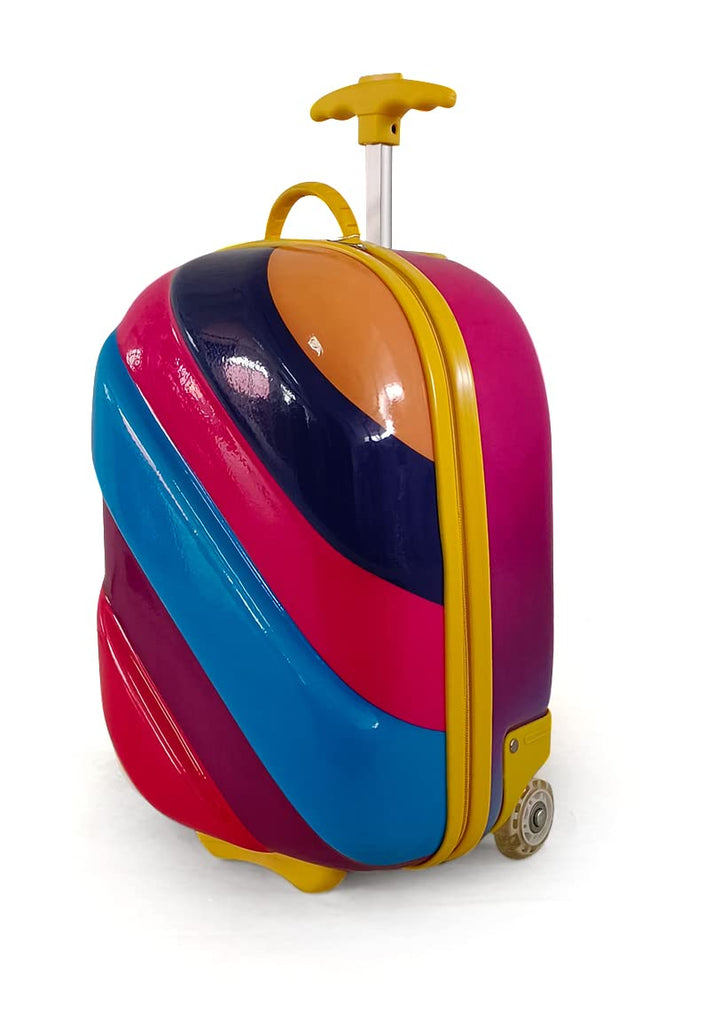 Bayer Chic 2000 - Bouncie Kinder-Trolley Rainbow, Kindergepäck, Kinderkoffer, bunt, 46 cm