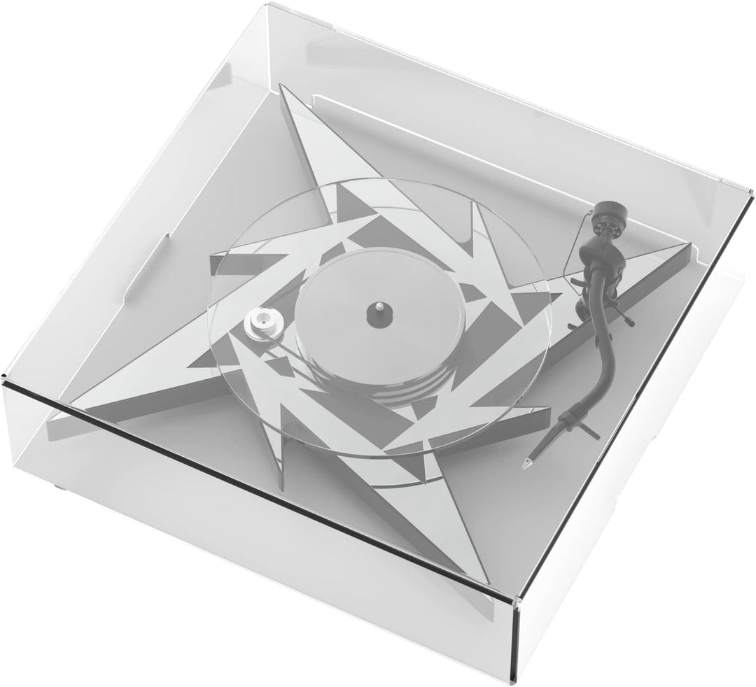 Pro-Ject Metallica Plattenspieler Dustcover, transparente Abdeckhaube passend für Metallica Plattens