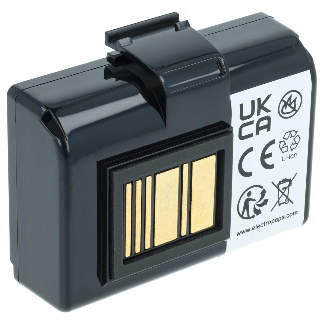 vhbw 1x Akku Ersatz für Zebra AT16004, BTRY-MPP-34MA1-01 für Drucker Kopierer Scanner Etiketten-Druc