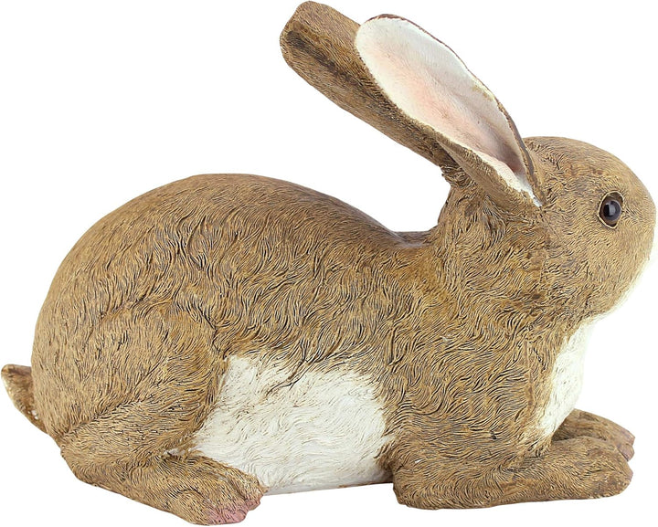 Design Toscano Bashful, der liegende Hase, Liegende Hasenfigur, Bashful